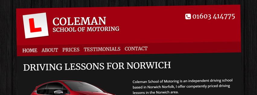 Website: Coleman School of Motoring