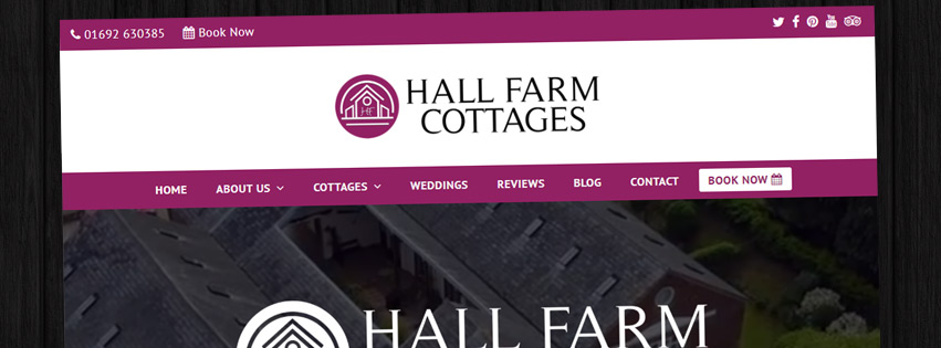 Website: Hall Farm Cottages