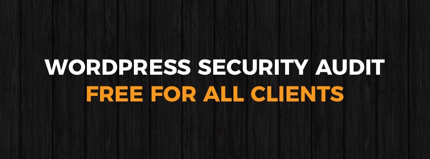 FREE Wordpress Security Audit